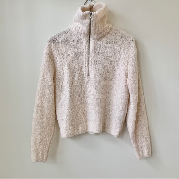 Aritzia Sweaters - ARITZIA | WILFRED FREE GWYNETH SWEATER HALF ZIP